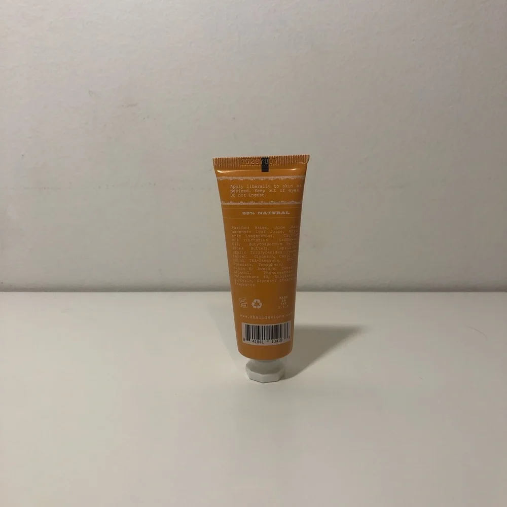 Barr Co Blood Orange Amber Shea Butter Hand Cream Lotion 1 OZ - Picture 3 of 5